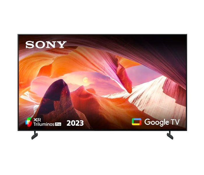 Sony KD-55X80L 55 inch 4k Ultra HD Google TV - Black - Zoom Image 1