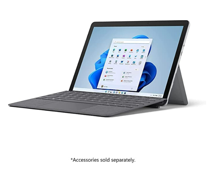 Microsoft Surface 8VA-00020 GO 3 10.5Inch PixelSense Display Intel® Pentium Gold 6500Y processor 8GB RAM, 128GB SSD Windows 11 Home - Black - Zoom Image 4