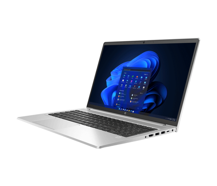 HP ProBook 6A1T4EA 450 G9 15.6Inch FHD Intel Core i3-1215U Processor 8GB RAM 256GB SSD Integrated Intel Iris Xe Graphics Windows 11 Home English-Arabic Keyboard - Sliver  - Zoom Image 4