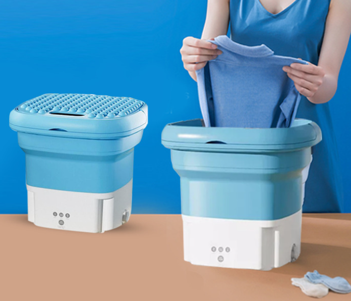 Mini Portable Folding Washing Machine For Home And Travel - Zoom Image 3