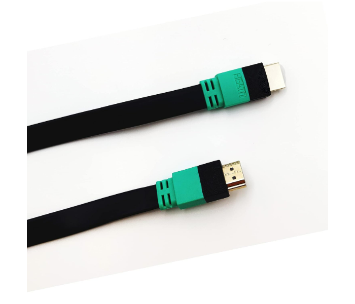 Heatz ZT30 HDMI Cable 3m Flat Type -Black  - Zoom Image 1