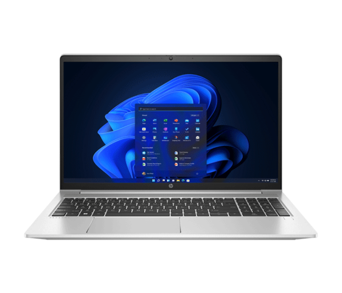 HP ProBook 6A1T4EA 450 G9 15.6Inch FHD Intel Core i3-1215U Processor 8GB RAM 256GB SSD Integrated Intel Iris Xe Graphics Windows 11 Home English-Arabic Keyboard - Sliver  - Zoom Image 3