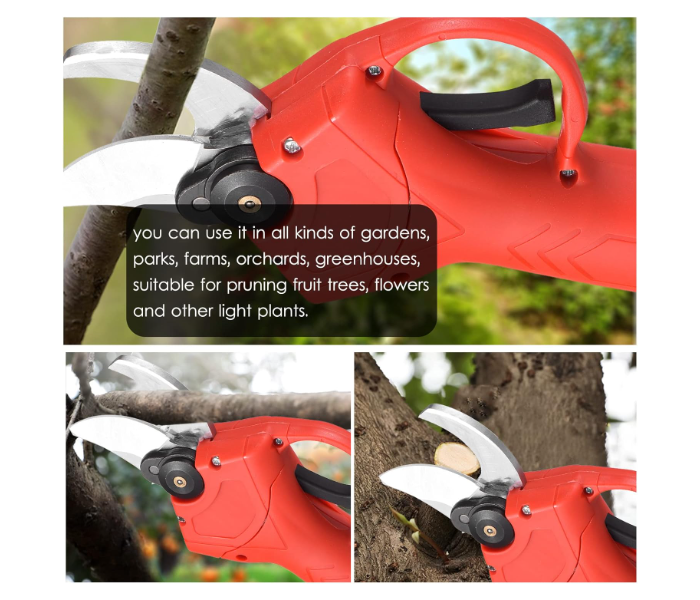 Professional Cordless Electric Pruning Shears Pruner Garden Branch Trimming and Pruning Cutters - Zoom Image 4