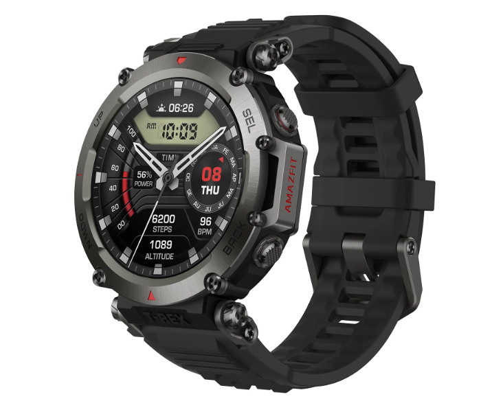 Amazfit T-Rex ULTRA Smart Watch - Black - Zoom Image 1