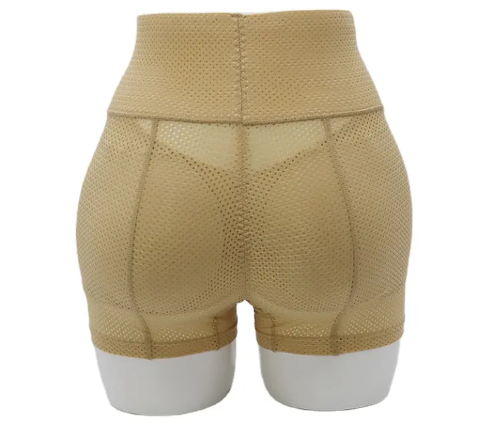 Mesh Type Mixed Color Butt Lifter Padded Hip Enhancer High Waist Tummy Control Panties Invisible Briefs Buttock Slimming Thigh Shaper - Large - Zoom Image 3