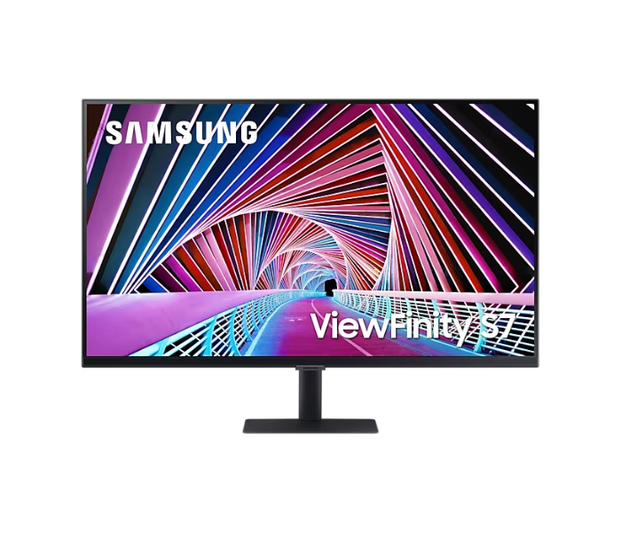  Samsung LS32A700NWMXUE  32inch UHD Monitor with Intelligent Eye Care - Black - Zoom Image 2