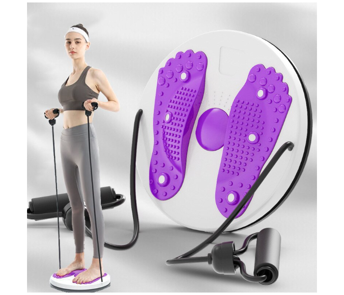 Multifunctional Twisting Waist Disc Bodytwister Twist Board for Slimming Waist and Strengthening Abs Core Twister with Handles - Zoom Image 6