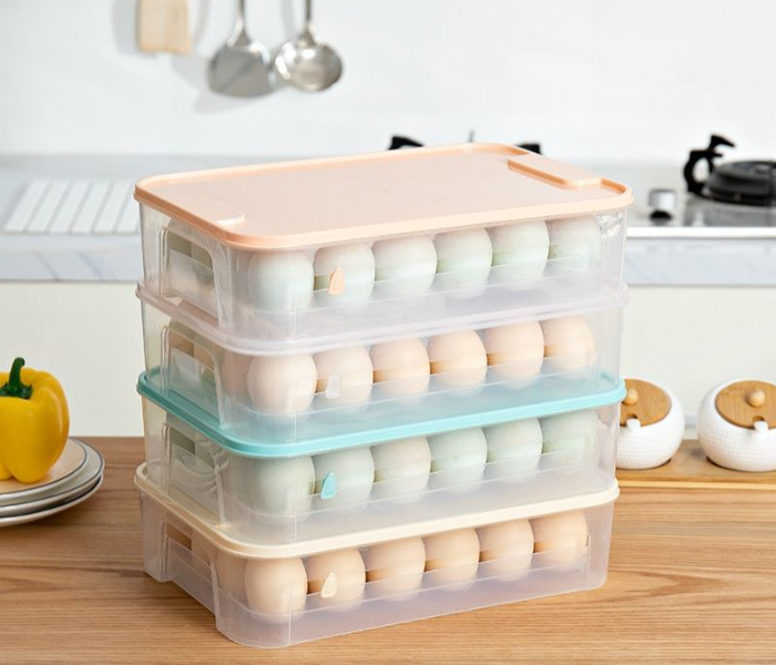 24 grid Refrigerator Egg storage box - Zoom Image 2