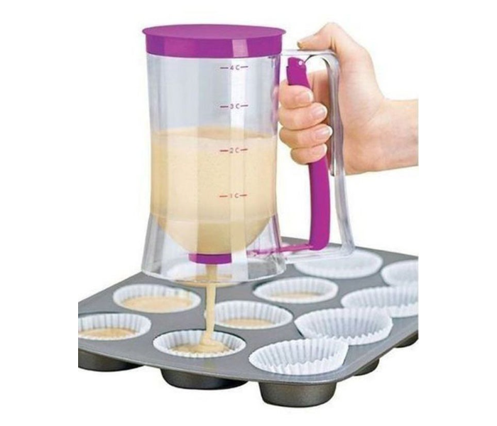 Cake Batter Dispenser Clear/Purple - Zoom Image