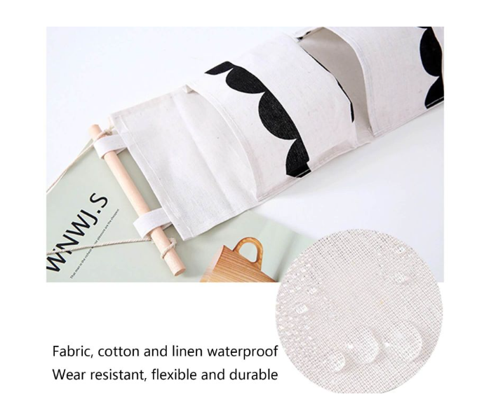 Waterproof cotton and linen storage hanging bag - Zoom Image 7