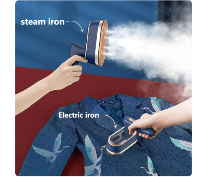 Portable Mini Handheld Steam Ironing Machine For Travel, Garment Iron, Fabric Clothes - Zoom Image 3