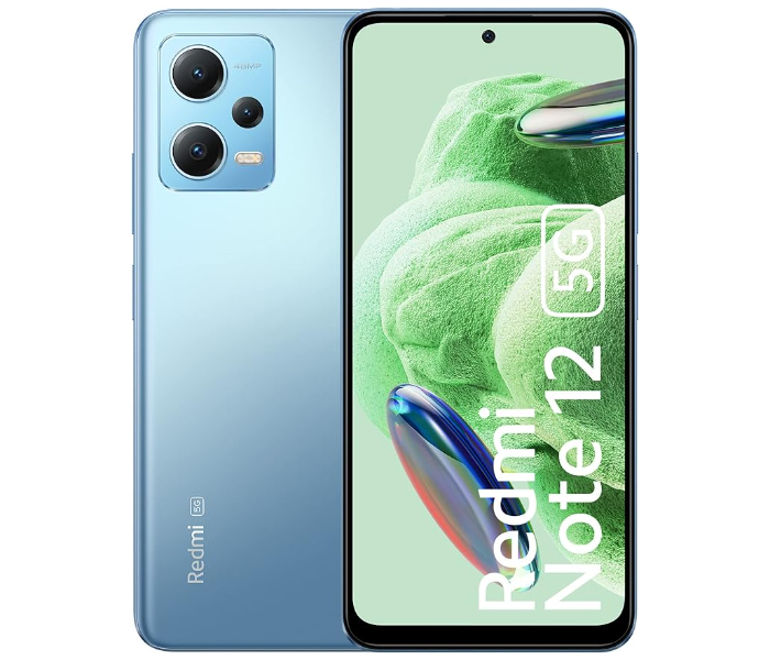 Xiaomi Redmi Note 12 5G 8GB RAM 128GB with 120Hz Super AMOLED and Snapdragon® 4 Gen 1 - Mystique Blue - Zoom Image 1