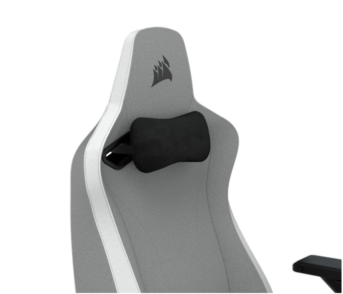 Corsair TC200 Fabric Gaming Chair Standard Fit - Light Grey - Zoom Image 3