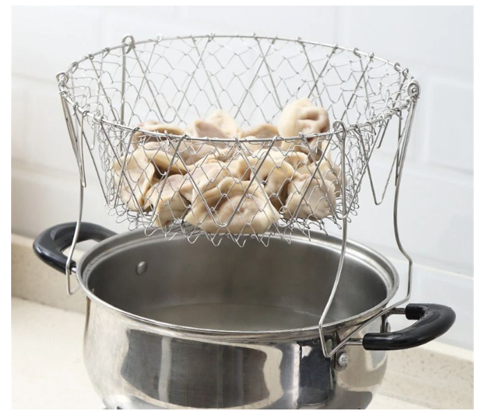 Multi-Function Stainless Steel Fry Basket - Zoom Image 3