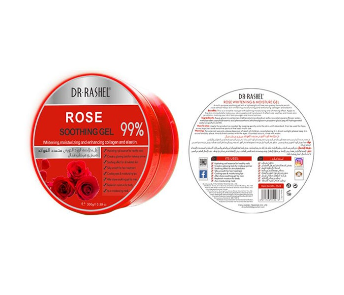 DR. RASHEL Rose Whitening And Moisture Gel 300grams - Zoom Image