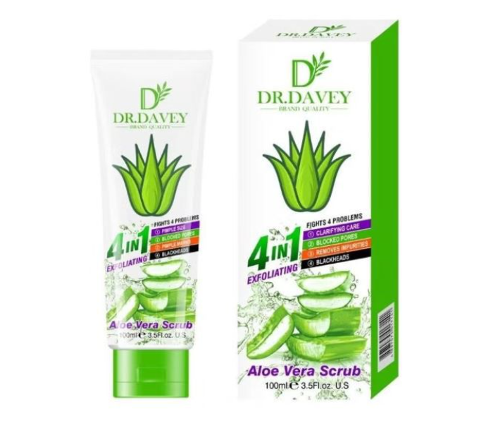 Aloe Vera Face 4 in 1 Exfoliating And Body Scrub Unisex 120grams - Zoom Image