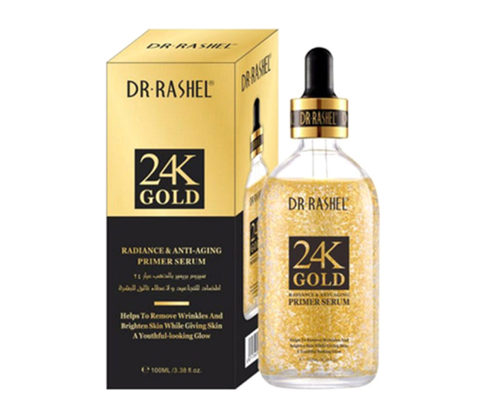 DR. RASHEL 24K Radiance And Anti-Aging Primer Face Serum Gold 100ml - Zoom Image