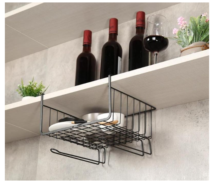 Kitchen Under Cabinet Hanging Basket - Zoom Image 4