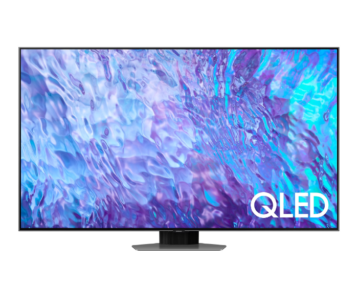 Samsung 98 Inch Q80C QLED 4K Smart TV - Black - Zoom Image 1