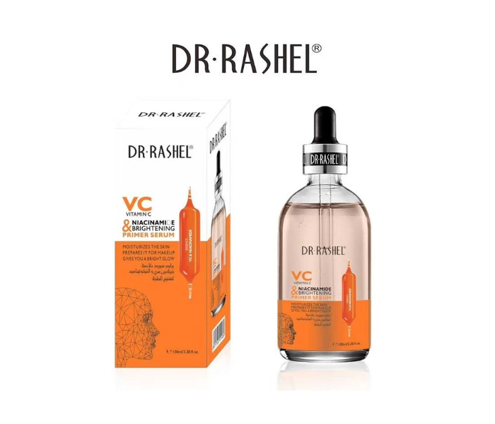 DR. RASHEL Vc And Niacinamide Brightening Primer Serum Orange 100ml - Zoom Image