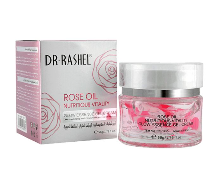 DR. RASHEL Rose Oil Nutritious Vitality Glow Essence Gel Pink 50grams - Zoom Image