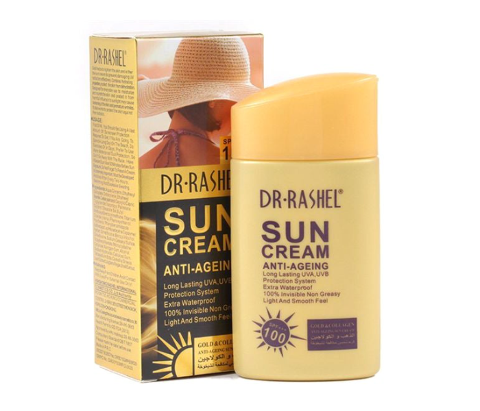 DR. RASHEL Anti-Ageing Sun Cream SPF100 80grams - Zoom Image