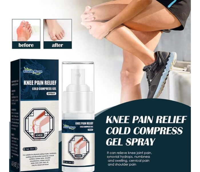 Generic Knee Pain Relief Cold Compress Gel Spray Herbal Joint Lumbar Pain Relief Spray - Zoom Image 4