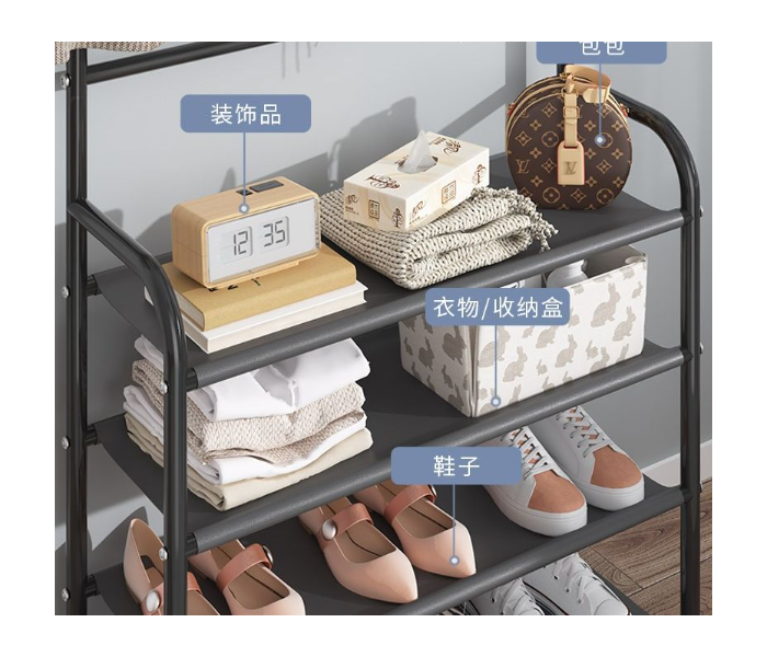 Multipurpose Shoe Rack 5 Tier - Zoom Image 8