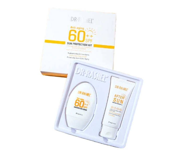 DR. RASHEL Anti-Aging 60++ SPF Sun Protection Kit 60grams - Zoom Image