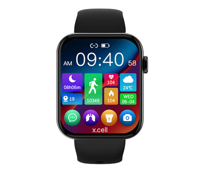 Xcell XL-WATCH-G6-MUSIC Smart Watch - Black - Zoom Image