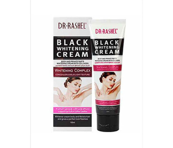 DR. RASHEL Black Whitening Cream White 100grams - Zoom Image