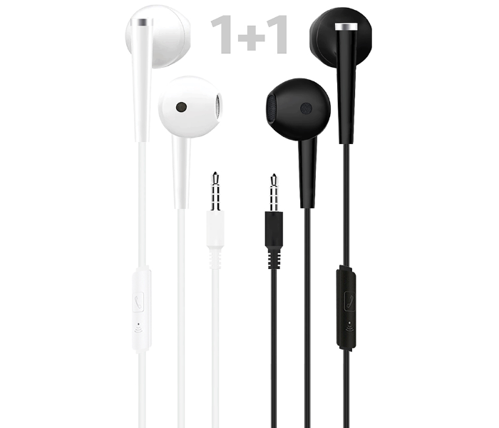 Acxmo Wired Earphones 1+1 EPX404 - Zoom Image