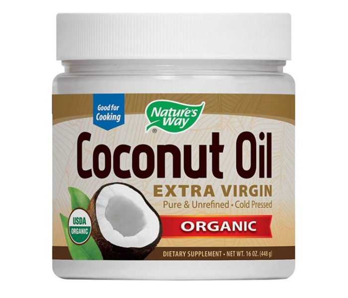 Natures-Way-Organic-Coconut-Oil-Extra-Virgin-16Oz - Zoom Image