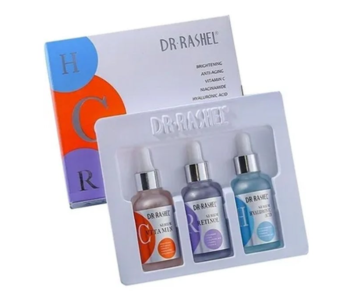 DR. RASHEL 3-Piece Complete Facial Serum Set 3 x 30ml - Zoom Image