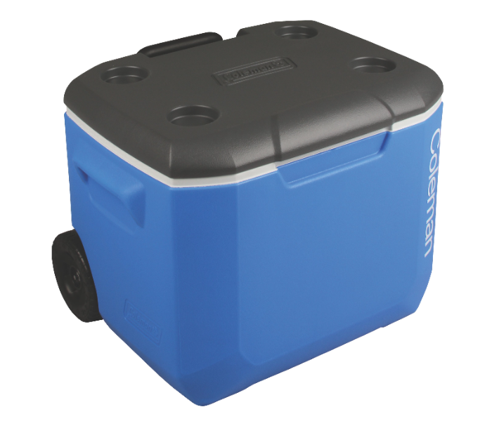 Coleman 2000036084 60 Quart Performance Wheeled Cooler Box - Blue - Zoom Image 1