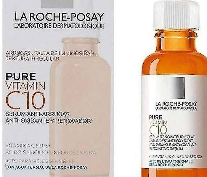 La Roche Posay Pure Vitamin C10% Serums Anti-wrinkle Antioxidant Essence 30ml - Zoom Image