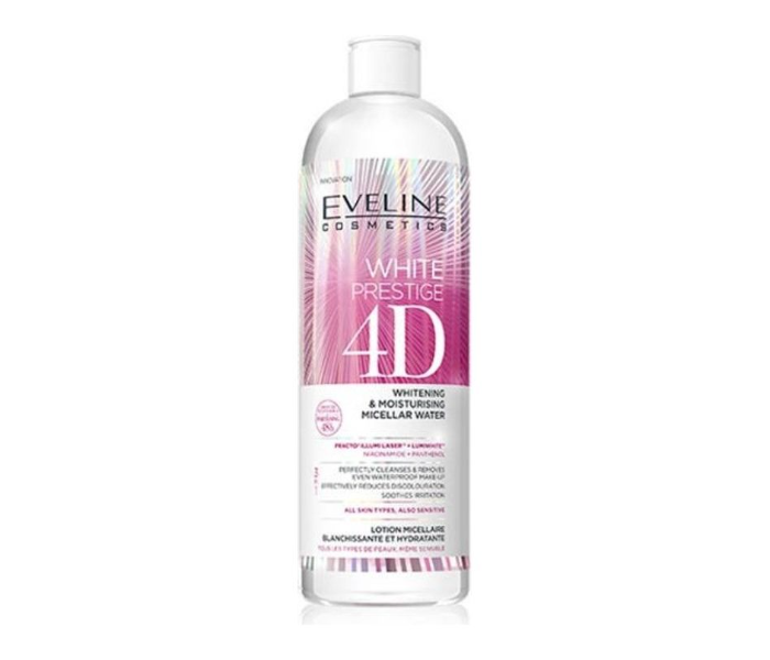 Eveline White Prestige 4D Whitening &amp; Moisturising Micellar Water 400ml - Zoom Image