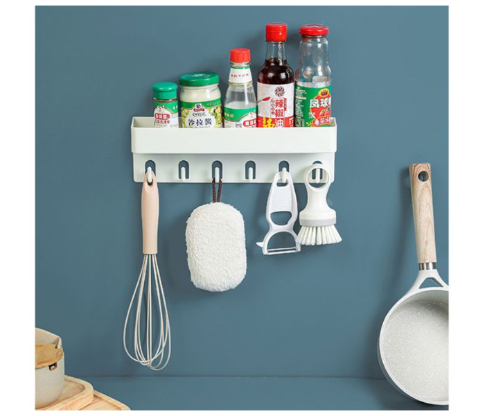 Punch-free wall hanging bathroom storage rack - Zoom Image 3