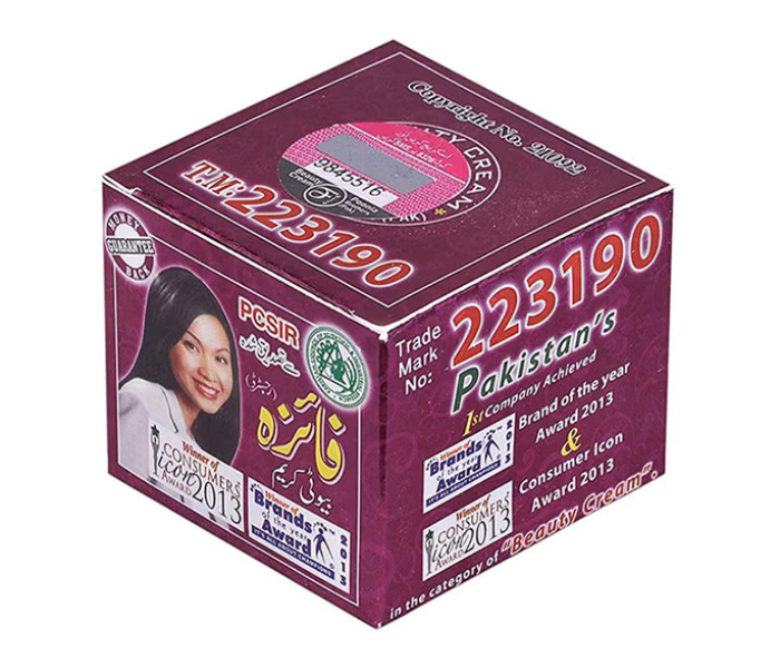 Faiza Skin Whitening Beauty Cream White 50g - Zoom Image