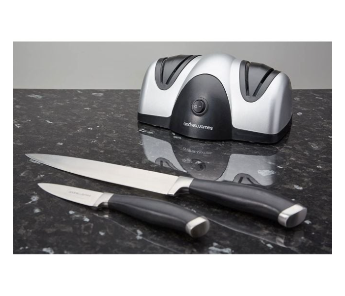 Electric Knife Sharpener  Silver/Black - Zoom Image