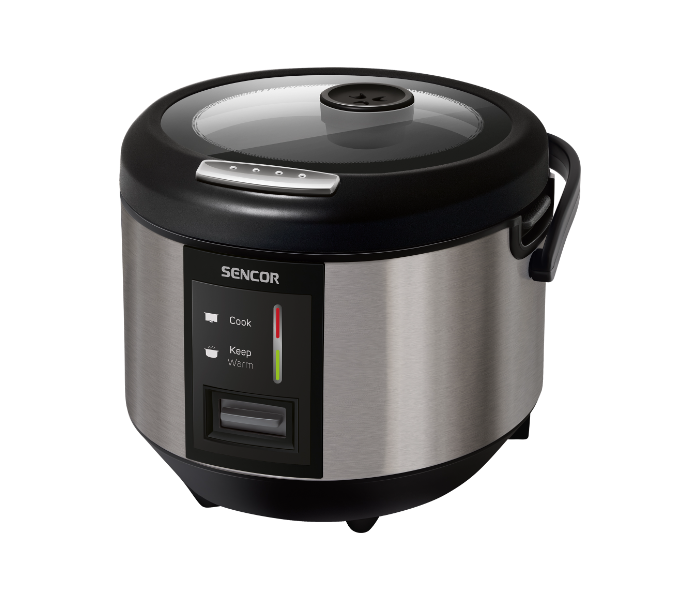 Sencor SRM 1890SS 1.8L Automatic Rice Cooker - Silver & Black - Zoom Image 1