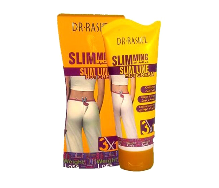 DR. RASHEL Greem Teh Jahe Rumus Kolagen Tubuh Hot Slimming Cream White 150grams - Zoom Image