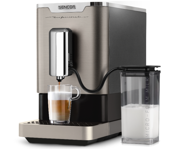 Sencor SES 9020NP Automatic Espresso/Cappuccino Maker - Grey - Zoom Image 1