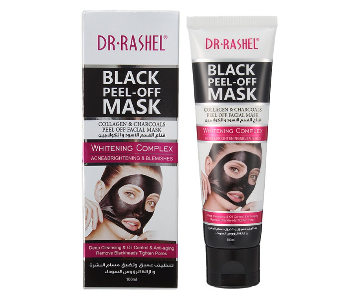 DR. RASHEL Collagen Peel Off Mask With Charcoal Black 100ml - Zoom Image