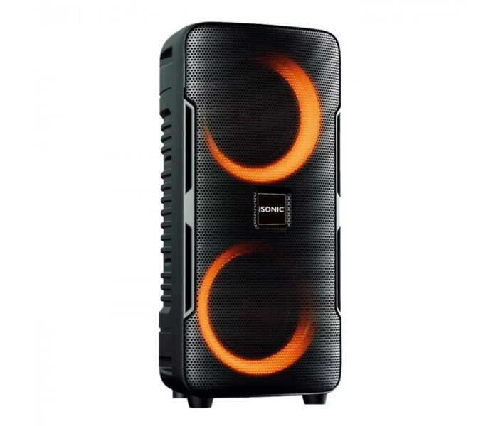 iSonic IS 462 6.5 inch Double Led Rechargeable Speaker - Black - Zoom Image