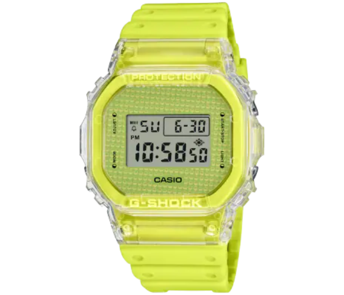 Casio DW-5600GL-9 G-Shock Digital Watch for Men - Yellow - Zoom Image