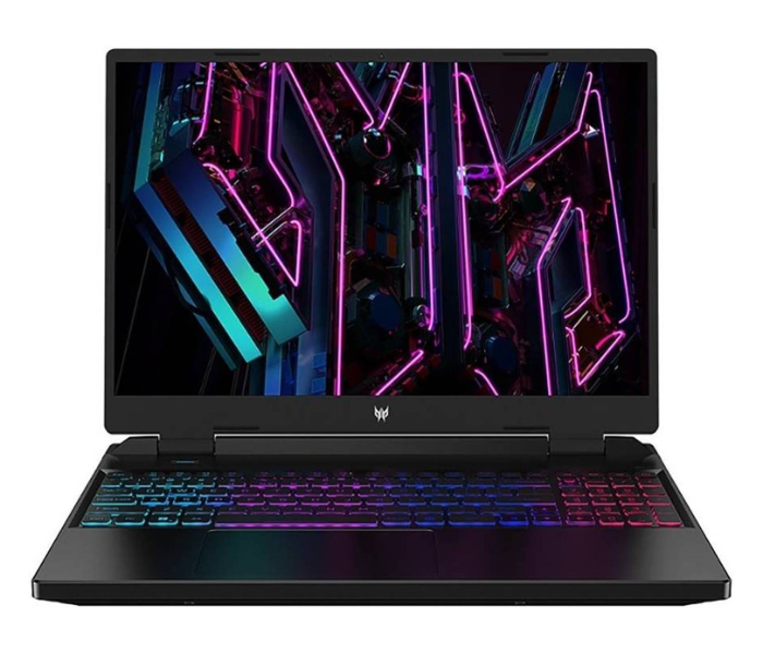 Acer NH.QLUEM.002 Predator Helios Neo 16 PHN16 Intel Core i7-13700HX 16GB RAM 512GB SSD with 8GB NVIDIA RTX4060 Win11 Home Gaming Laptop - Black - Zoom Image 1