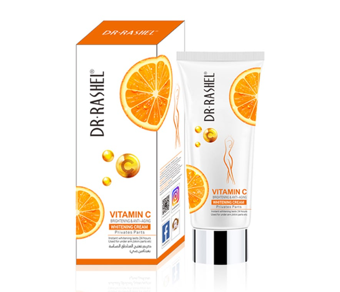 DR. RASHEL Vitamin C Privates Parts Whitening Cream White 80grams - Zoom Image