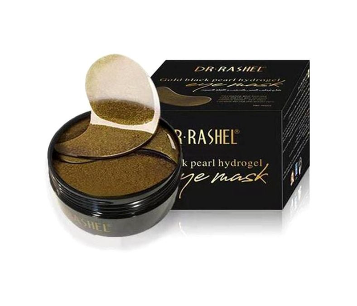 DR. RASHEL 60-Piece Gold Black Pearl Hydrogel Eye Mask Brown - Zoom Image