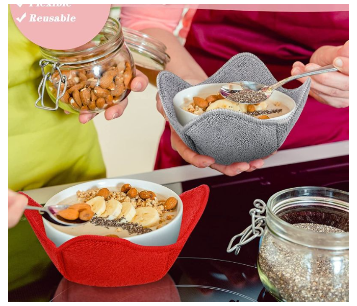 Microfiber Bowl Hugger - 4 Pcs set - Zoom Image 2